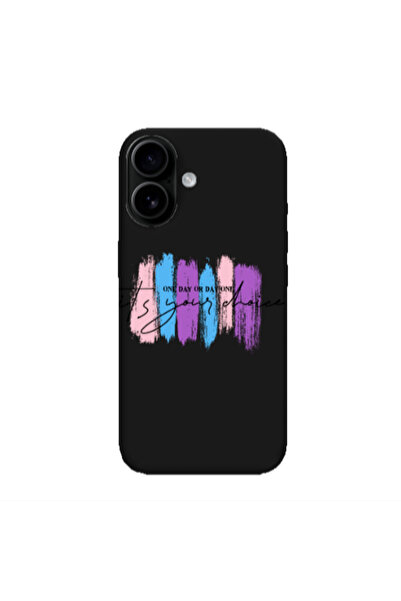 Other Apple Iphone 16 One Day Or Day One Black Colored Silicone TPU Θήκη