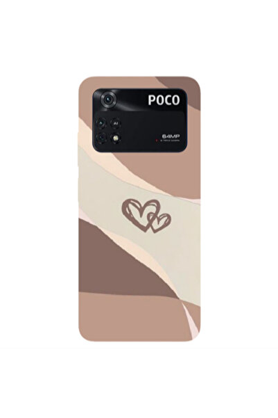 Other Xiaomi Poco M4 Pro 4G Mini Hearts Transparent Silicone TPU Θήκη