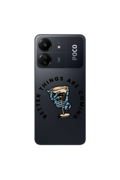Other Xiaomi Poco C65 Better Things Are Coming Transparent Silicone TPU Θήκη