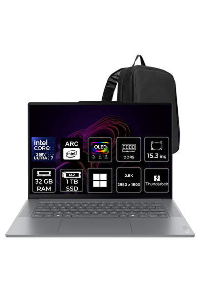 LENOVO Yoga Slim 7 Core Ultra 7 258V 32GB RAM 1TB SSD 15.3" WQXGA+ 2.8K OLED ...