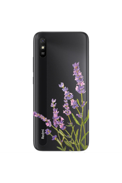 Other Xiaomi Redmi 9A Flowers 8 Transparent Silicone TPU Θήκη