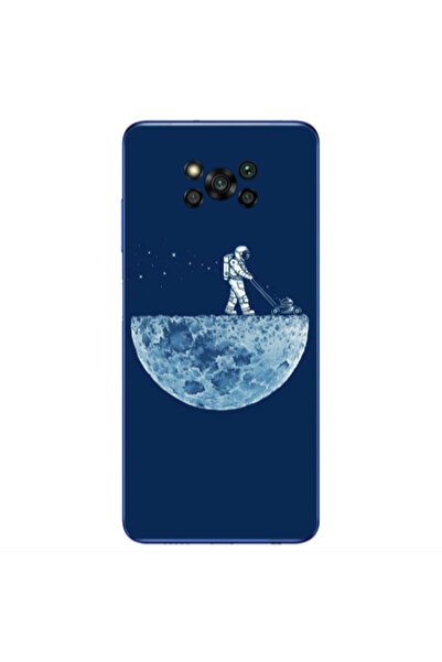 Other Xiaomi Poco X3 /X3 Pro Mowing the moon Transparent Silicone TPU Θήκη
