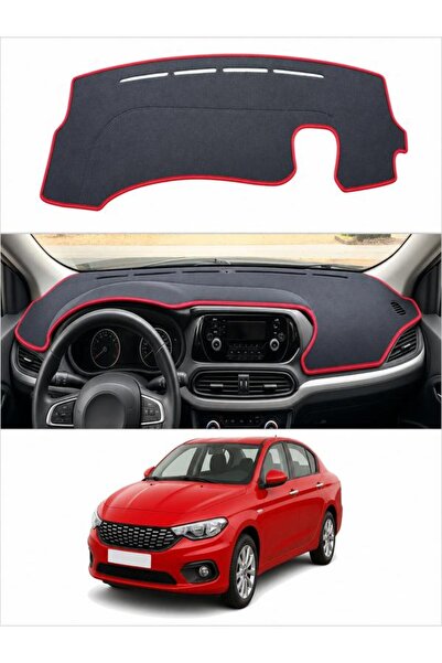 e-biz Fiat Egea Uzun Ekransiz (2015-2021) Uyumlu Torpido Koruma Örtüsü Oto Kı...