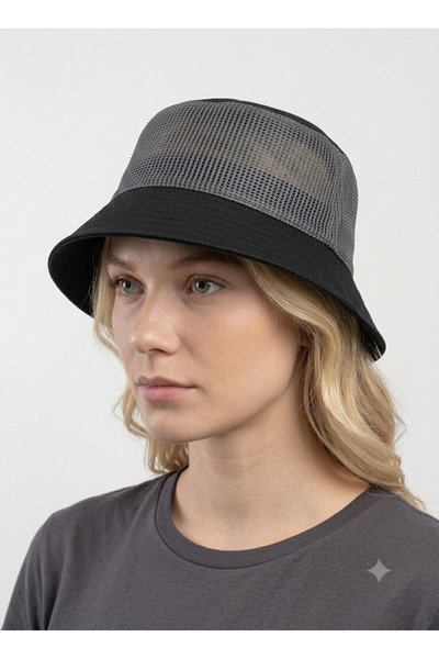 STELLA VESTİNO Unisex Mesh Summer Bucket Hat - Bucket Hat Sun Protection Beac...