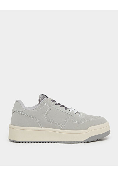 Styli Lace-Up Court Sneakers