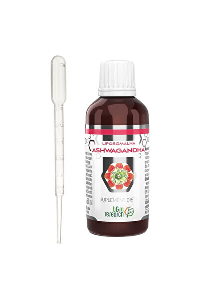 NO BRAND B&M Ashwagandha Liposomală 50 ml + Pipetă
