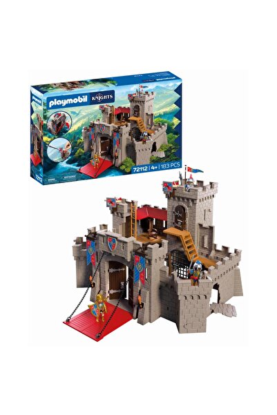 Playmobil Jucarie de rol Castelul mare al cavalerilor Leu