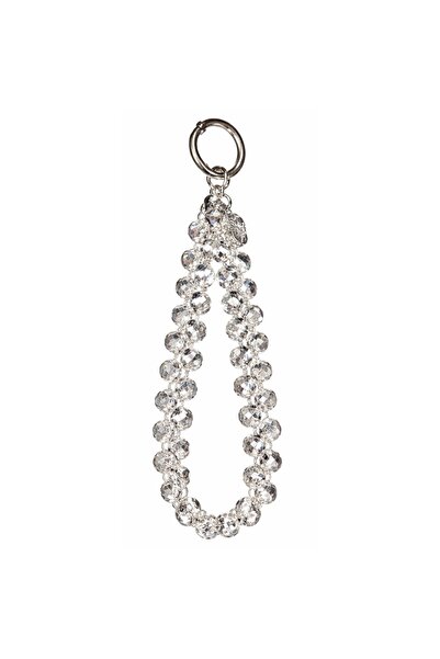 lemontti Snur de mana pentru telefon Crystal Aurora, 30cm, Transparent