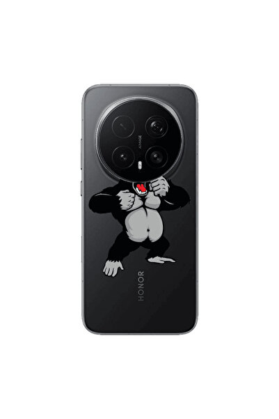 Other Honor Magic 8 Lite Pro Angry Gorilla2 Transparent Silicone TPU Θήκη