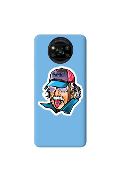 Other Xiaomi Poco X3 /X3 Pro Einstein Blue Colored Silicone TPU Θήκη