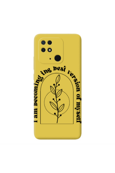 Other Xiaomi Redmi 10C I am Becoming Yellow Colored Silicone TPU Θήκη