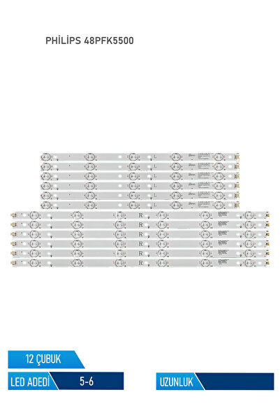 48PFK5500 12 Parca 48 inc Tv Led Bar