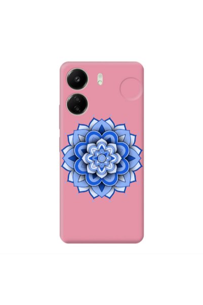 Other Xiaomi Redmi 13C Manadala D9 Pink Colored Silicone TPU Θήκη