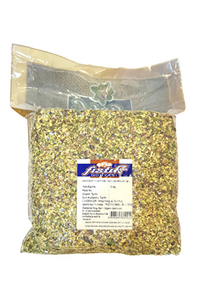 FISTIK DÜNYASI Kırılmış Antep Fıstığı İçi 2 Kg