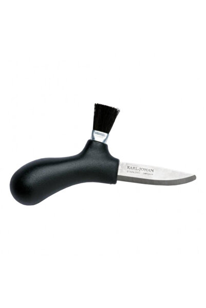 Morakniv Mora Cuțit pentru ciuperci negru, lamă din oțel inoxidabil
