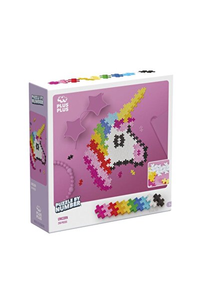 GIOCHI PREZIOSI Plus+ Παζλ με Αριθμούς Μονόκερος 250 τεμάχια (PLS3929)