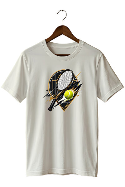 remonz تي شيرت رياضي مطبوع عليه Dynamic Tennis
