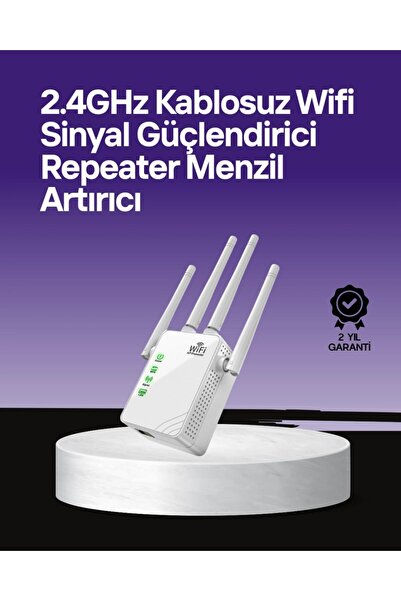 Genel Markalar Wps Destekli 2.4ghz + 5ghz Wifi Sinyal Güçlendirici