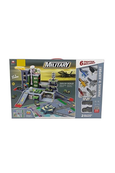 Blue Toys Στρατιωτικό Αεροδρόμιο με Οχήματα (MKV874597)