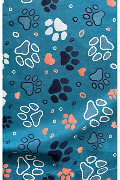 podyum baskı Waterproof Paw Fabric Shorts Swimsuit Fabric