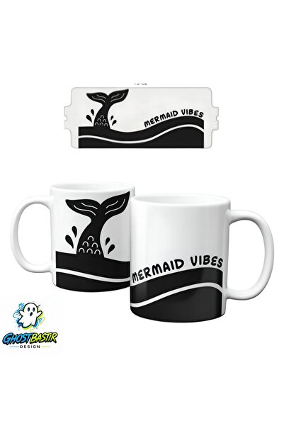 Ghostbastır Design Mermaid Mug |   Single Piece K0196