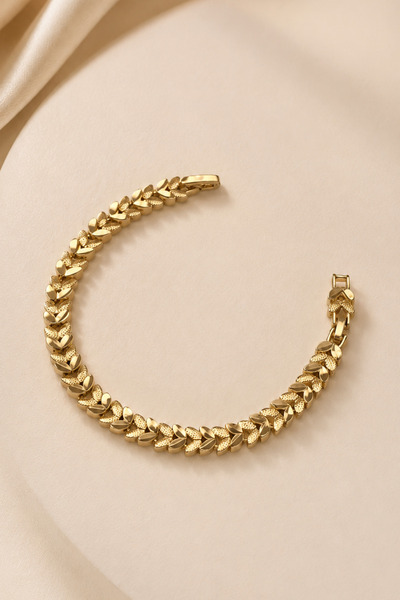 Balenbi Jewelry Women's Spike Chain Model Tarnish Resistant Steel Bracelet Go...