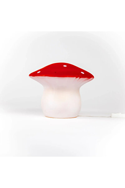 Egmont Toys Lampă de veghe LED – Ciupercă medie, roșie