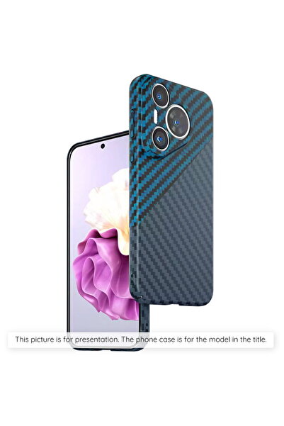 Techsuit Husa pentru Huawei Pura 70 Ultra - Carbonite FiberShell - Blue Pulse