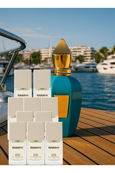 RAWAYH 10 قطع من عطر بورا مسك 50 مل