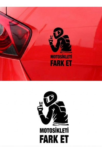Yalıgraf Reklam Tabela Make a Difference Motorcycle Sticker Auto Sticker Car ...