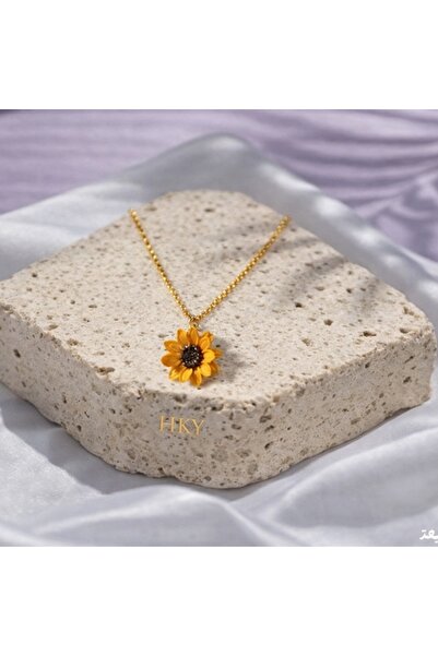 OEMS Elegant Design Large Sunflower Rotating Flower Chain