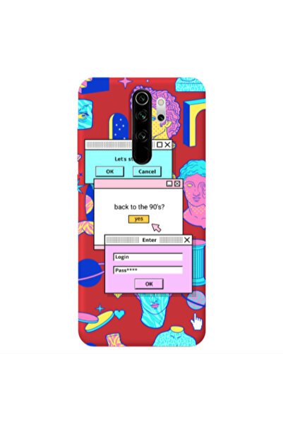 Other Xiaomi Redmi Note 8 Pro Enter Login Red Colored Silicone TPU Θήκη