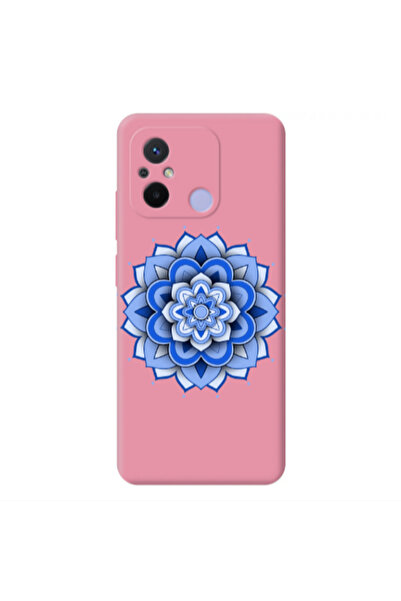 Other Xiaomi Redmi 12C Manadala D9 Pink Colored Silicone TPU Θήκη