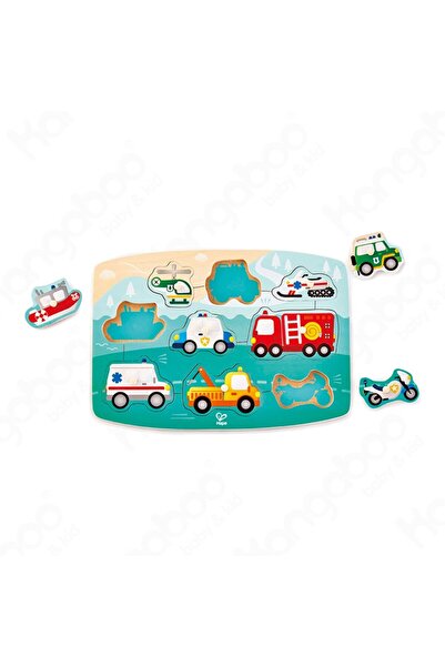 Hape Puzzle pentru vehicule de ajutor