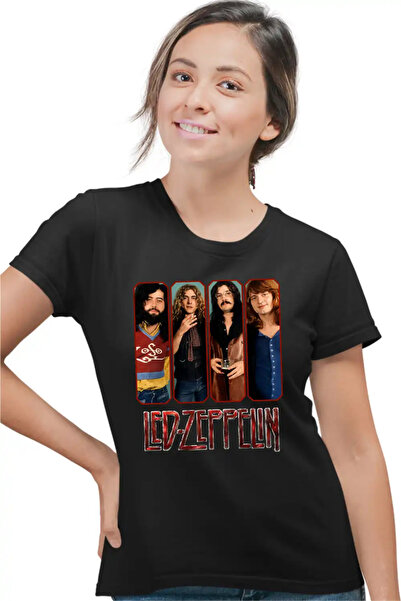 OEM Γυναικείο T-Shirt Εμπορεύματος Θρύλου Led Zeppelin