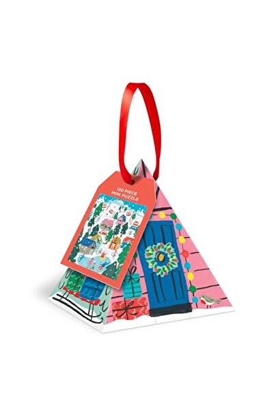 Galison Alpine Cottage Puzzle Ornament