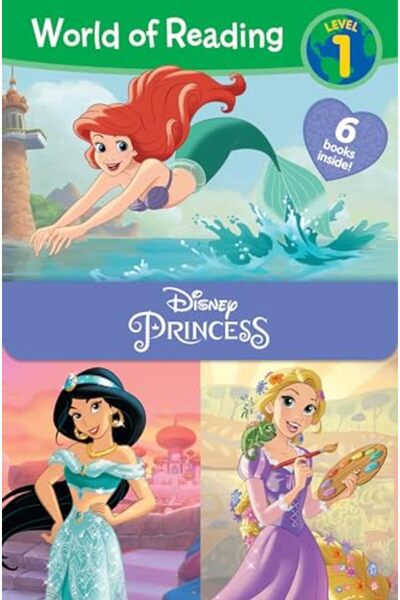 Disney Press World Of Reading Disney Princess Level 1 Boxed Set