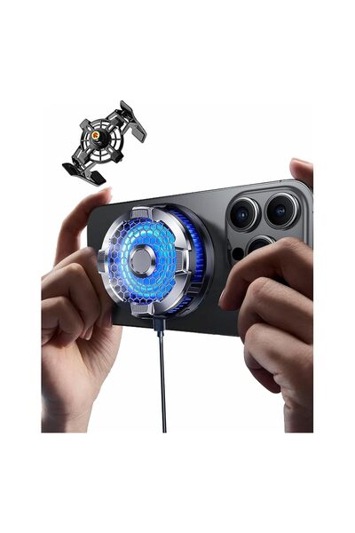 Arabest Phone Cooler, Phone Cooling Fan with Semi-Conductor Cooling Chip, 360...
