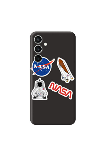 Other Samsung S24 Plus Nasa Black Colored Silicone TPU Θήκη