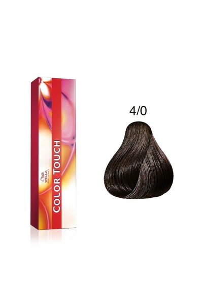 Wella Color Touch Pure Naturals 4/0 60 ml Vopsea de păr semi-permanentă