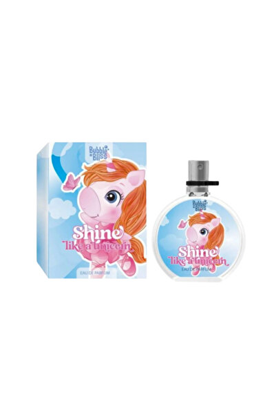 Bubble Bliss Parfum pentru copii Strălucește ca un unicorn, Bubble Bliss, 15 ml