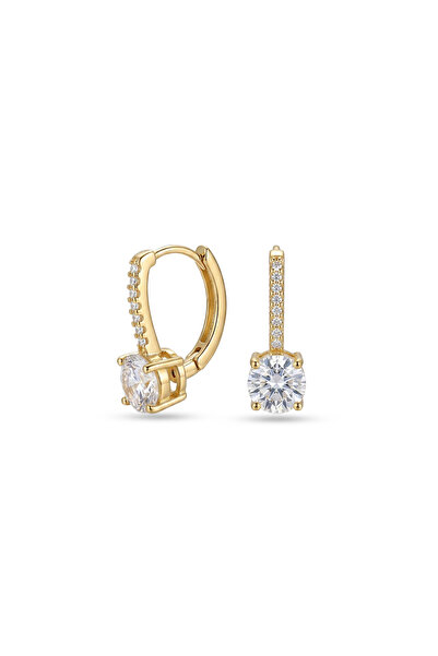 Charmist Steel Zircon Claire Earrings