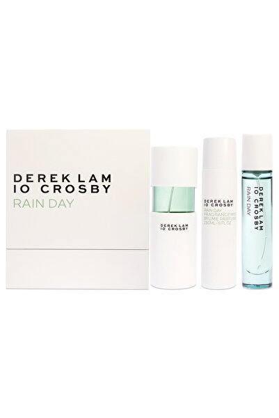 DEREK LAM عطر رين داي سبرينج للنساء - طقم هدايا من 3 قطع: بخاخ عطر 3.4 أونصة،...