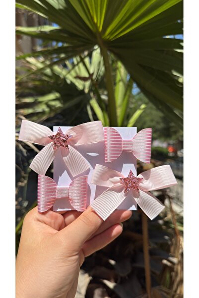 Toka Perisi Σετ αγκράφες για κορίτσια Lolly Pink 4 τεμαχίων