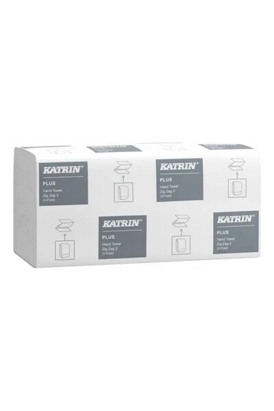 KATRİN Servetele pliate V, Katrin, 2 straturi, 100% celuloza, 230x224 mm, 200...