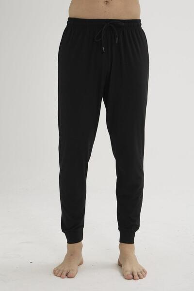 KLY PİJAMA Kly 126R Men's Cotton Modal Cuffed Single Pajama Bottoms'4 Seasons'