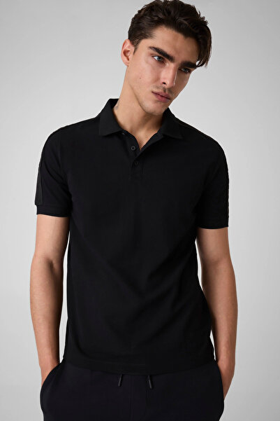Guess Thor Men's Active Slim Fit Polo T-Shirt