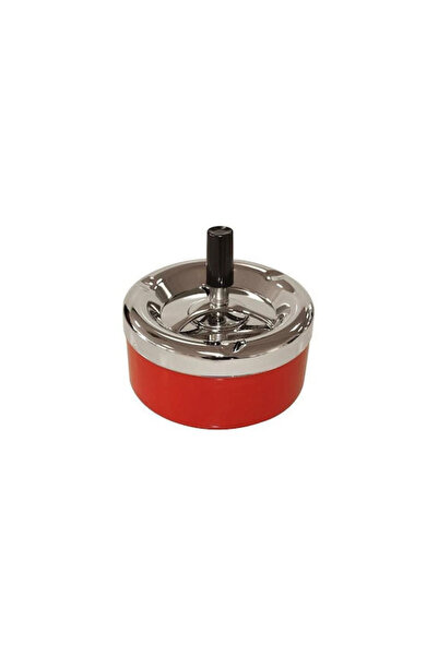Tradesor Μεταλλικό Αντιανεμικό Τασάκι Κόκκινο