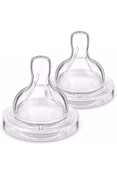 Philips Θηλές σιλικόνης για μπιμπερό, μεσαίας ροής, για 3+ μηνών, 2 τεμάχια
