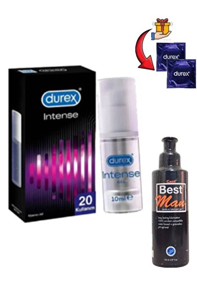 Durex Intense Jel Kadınlara Yoğun Hissiyat Jeli-150 ml Su Bazlı Doğal Kayganl...
